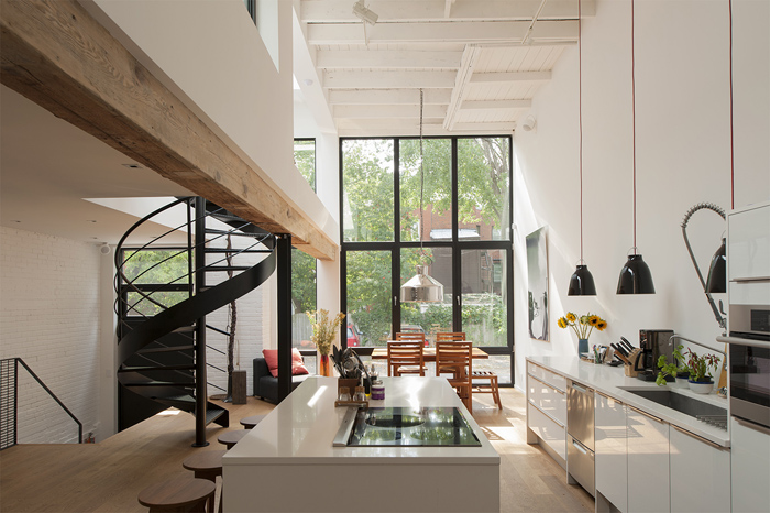 fonderie par l'architecte Pierre Thibault